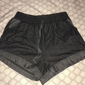 Cute grey and black shorts
